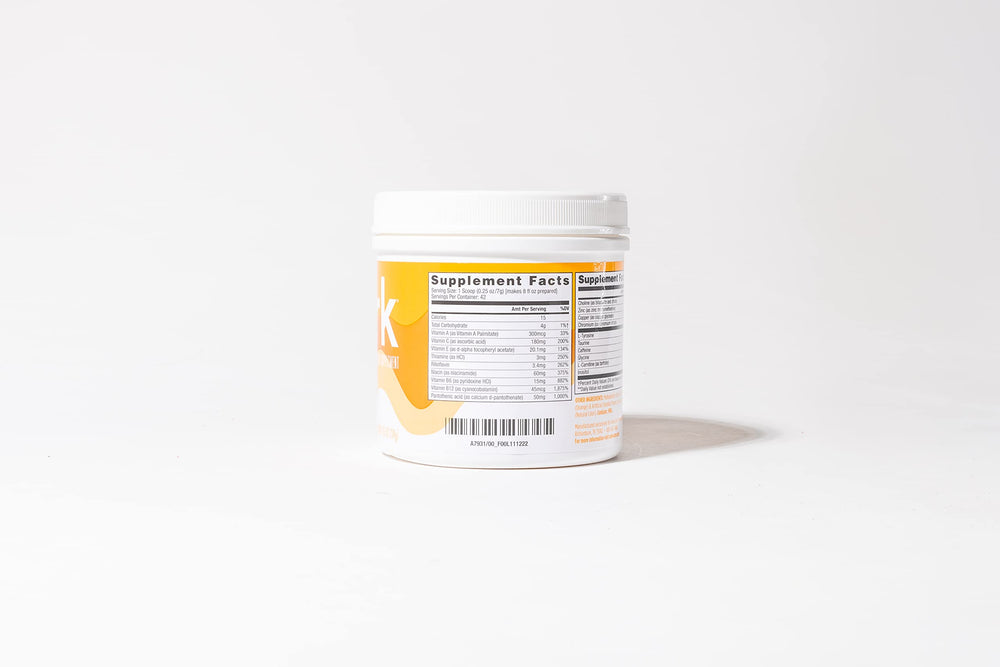 AdvoCare Spark measuring scoop showing precise powder measurement for servings