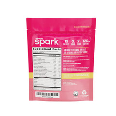 Advocare Spark stick powder dispense in a glass for smooth focus