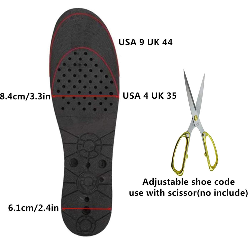 AEDNX air circulation design promotes moisture wicking and dry feet.
