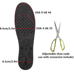 AEDNX air circulation design promotes moisture wicking and dry feet.