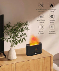 Aegci ultrasonic vaporizer technology delivers a fine aroma mist.