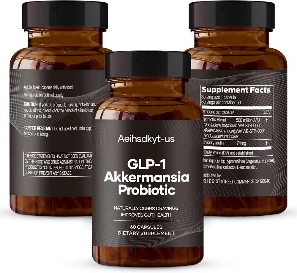 AEIHSDKYT-US GLP-1 capsules close-up ready for daily use.