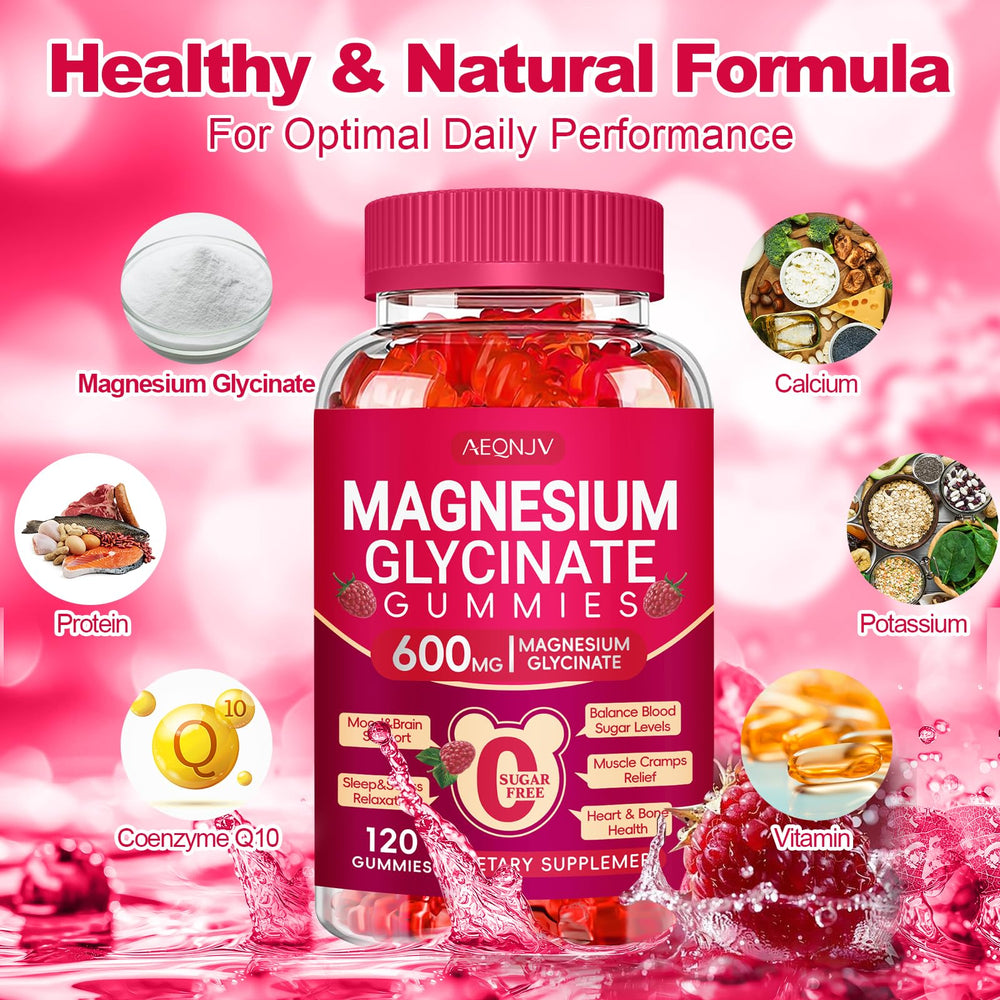 AEQNJV GMP-certified bottle reflects commitment to quality.