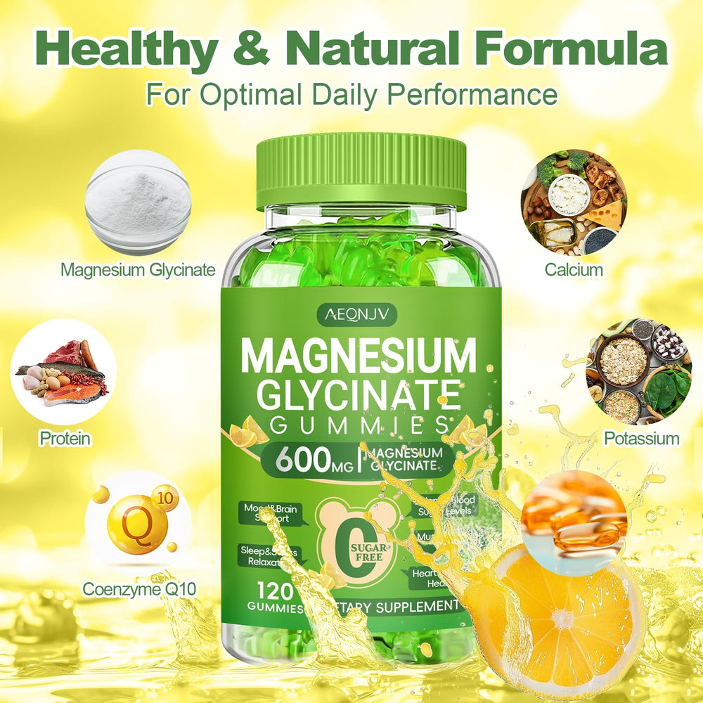 AEQNJV bottle shows 60-day supply for sustained intake.