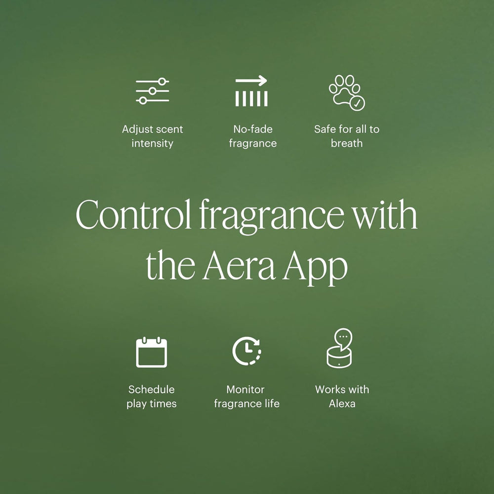 Aera Mini Moondance patchouli origin emphasizes ethical sourcing and premium fragrance.