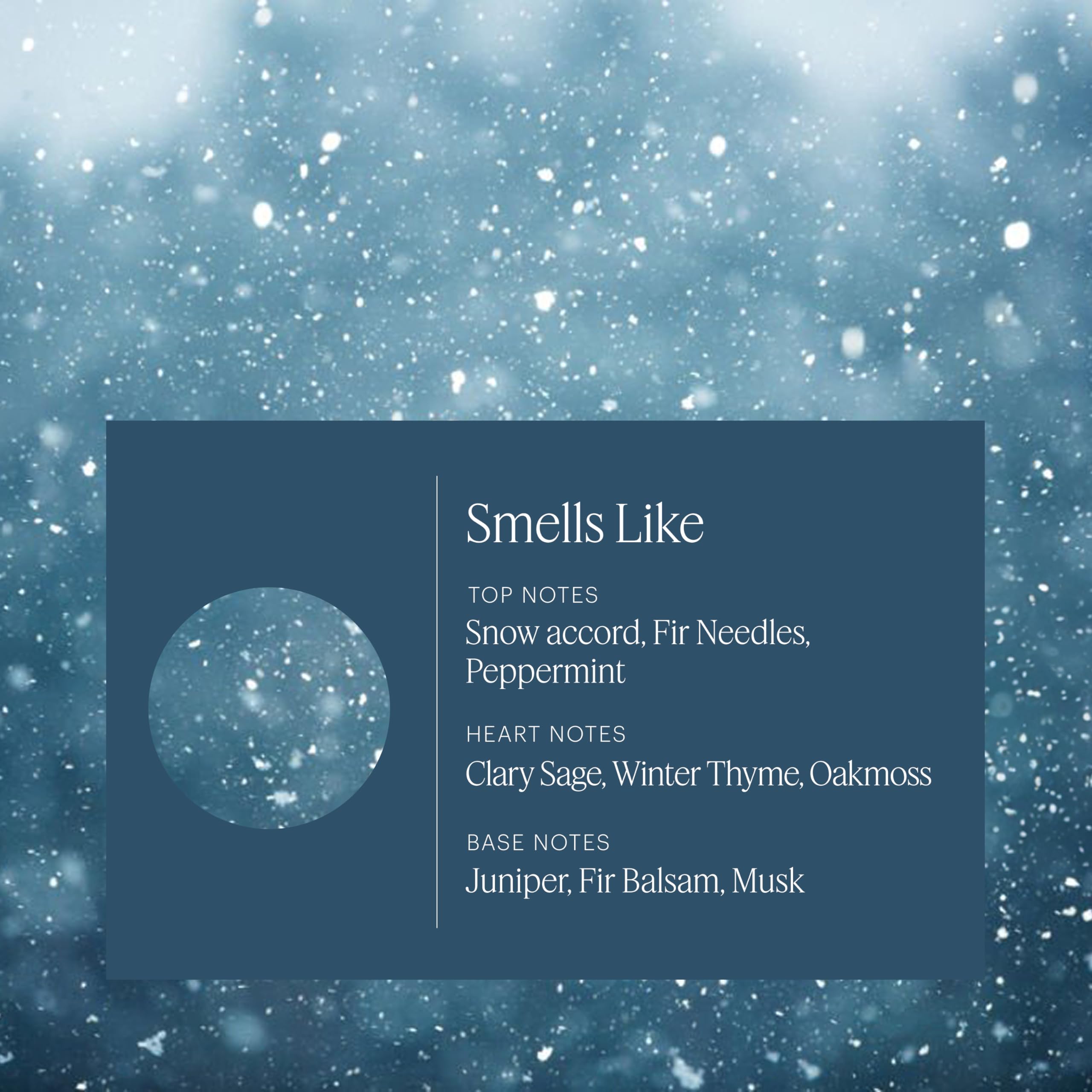 Aera Mini Snowfall diffuser in use releases a balanced winter scent across open living spaces