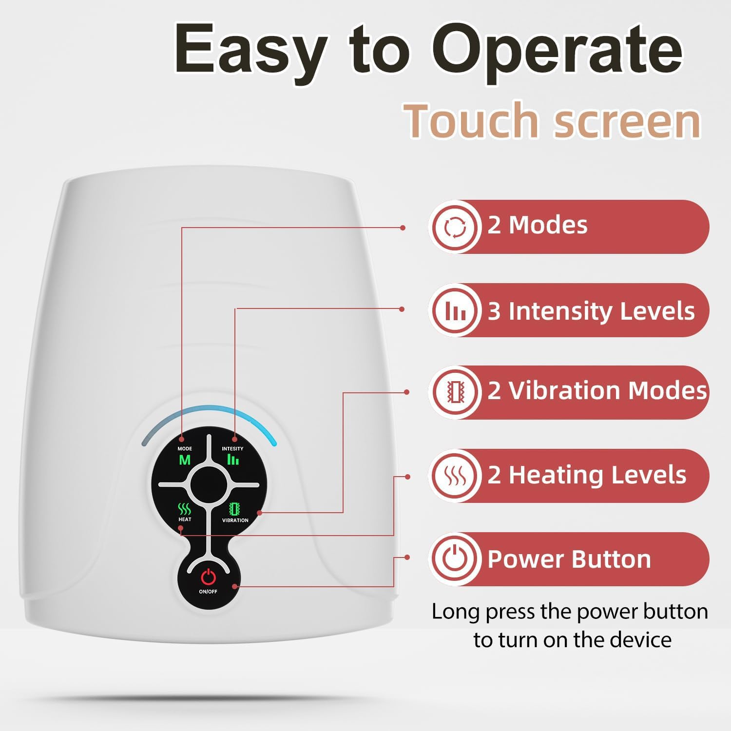 AERLANG Hand Massager cordless design emphasizes portability for travel and work.