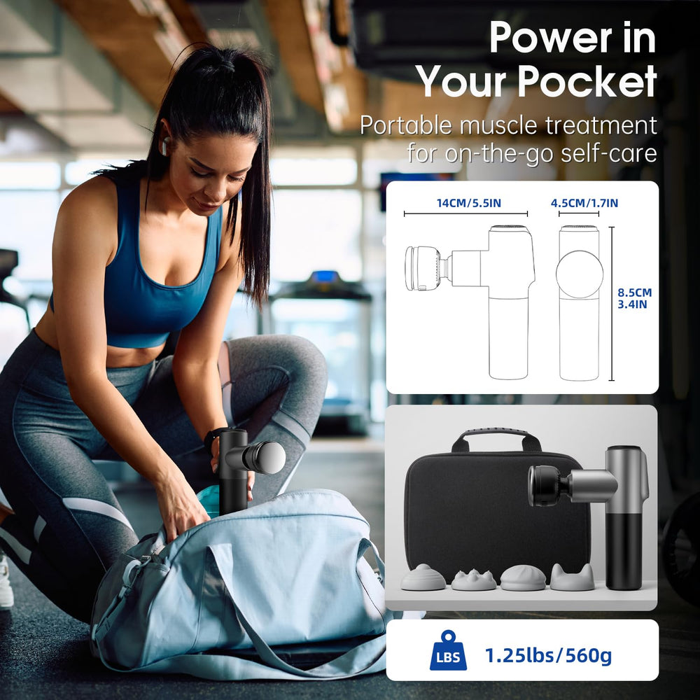 AERLANG 2400mAh battery powers long cordless massage sessions