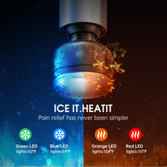AERLANG massage gun cold head attached for refreshing relief