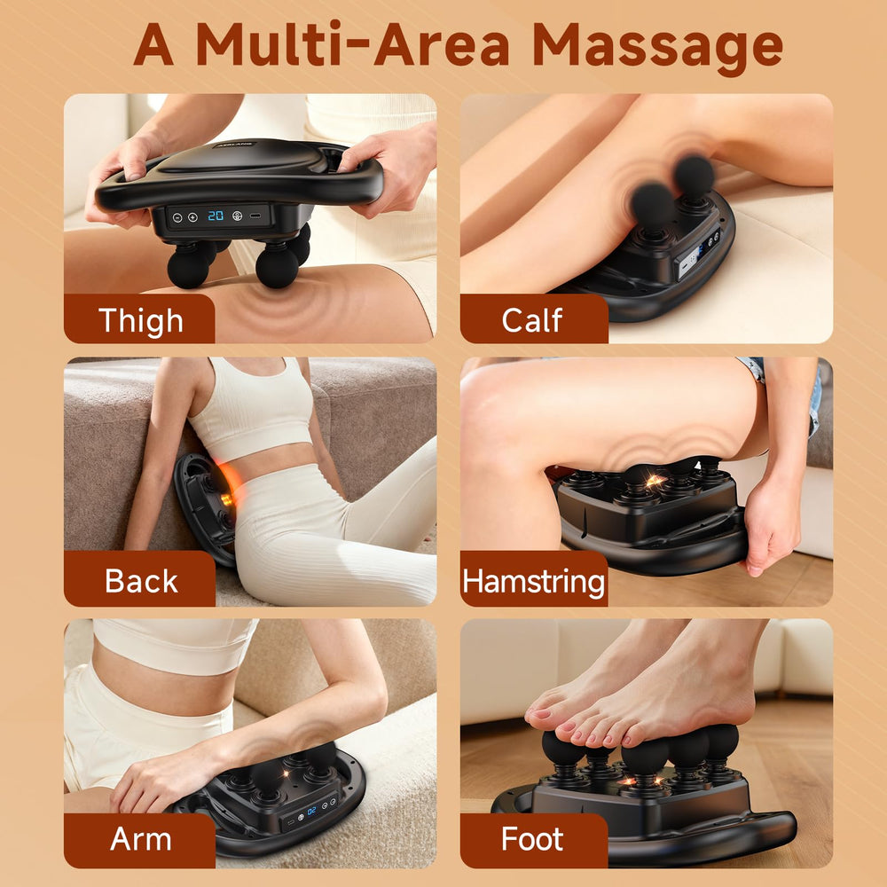 AERLANG Massage Gun portable with handle for easy transport