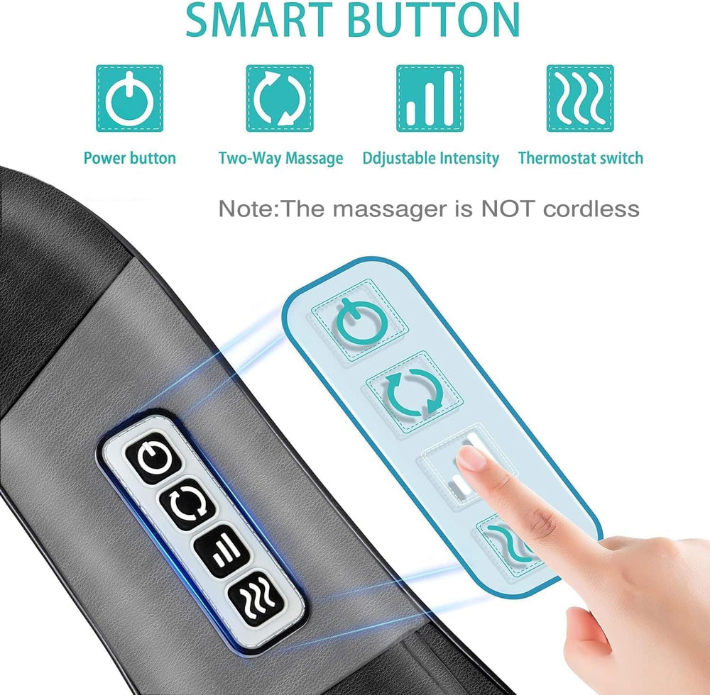 AERLANG neck massager with heating function for added comfort.