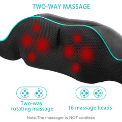 AERLANG neck massager heating function adds soothing warmth