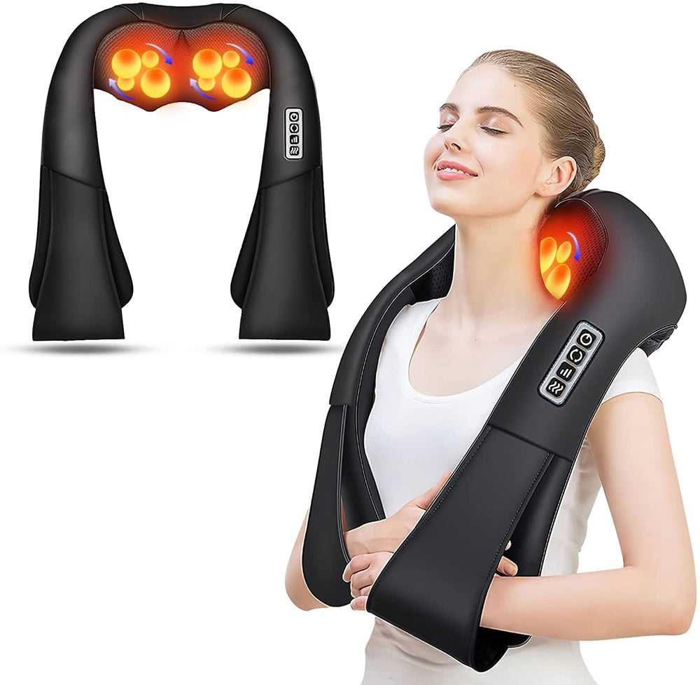 AERLANG shiatsu massager front view for quick neck and back relief at home