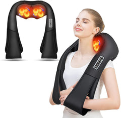 AERLANG shiatsu massager front view for quick neck and back relief at home