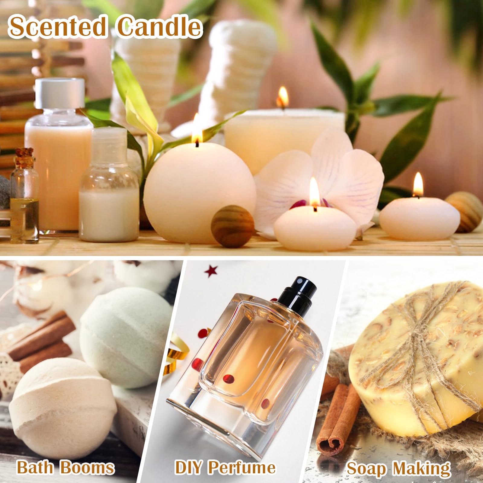 Aeshory Cinnamon Apple essential oil bottle for warm seasonal diffusions.