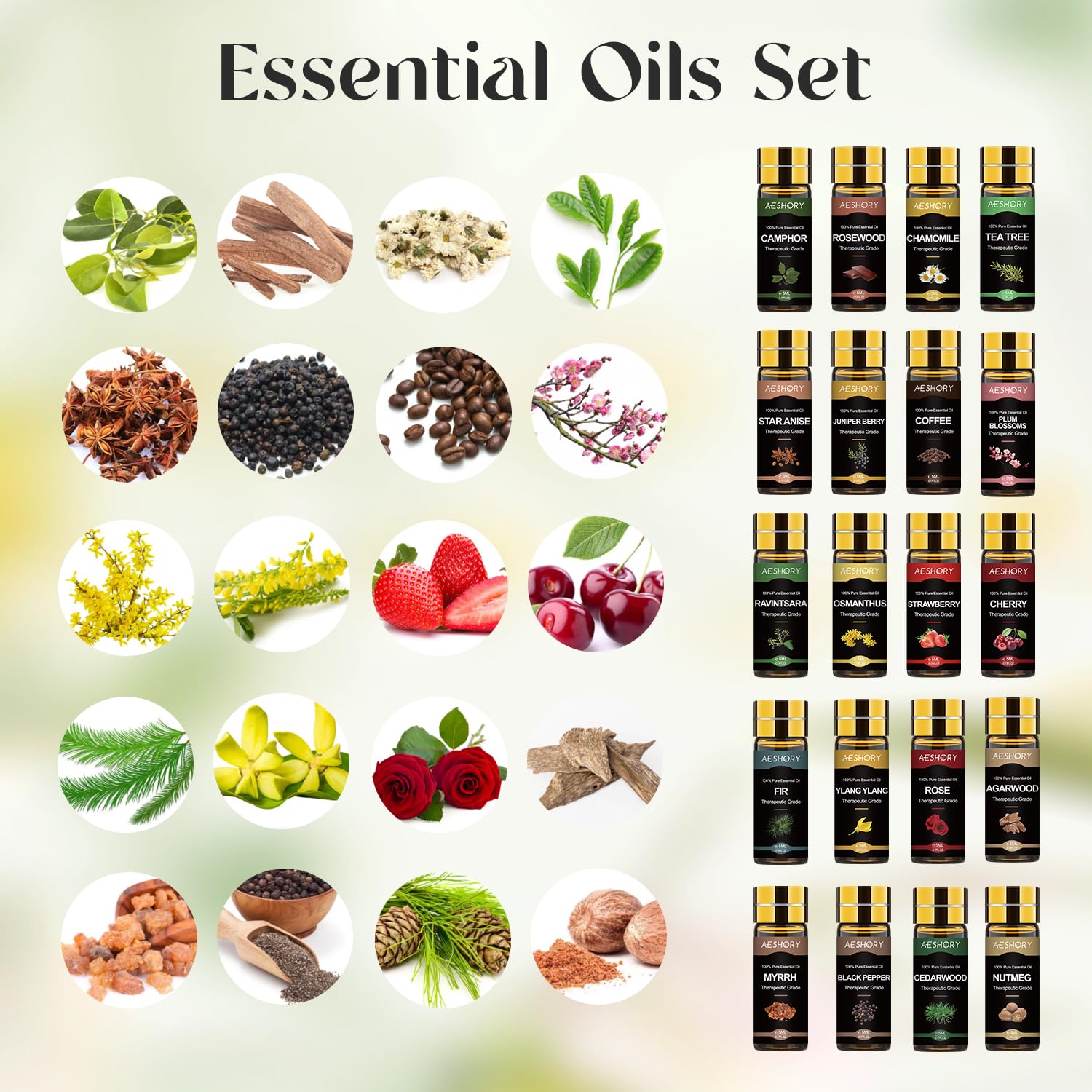 Aeshory chamomile oil 5ml for calming diffuser moments