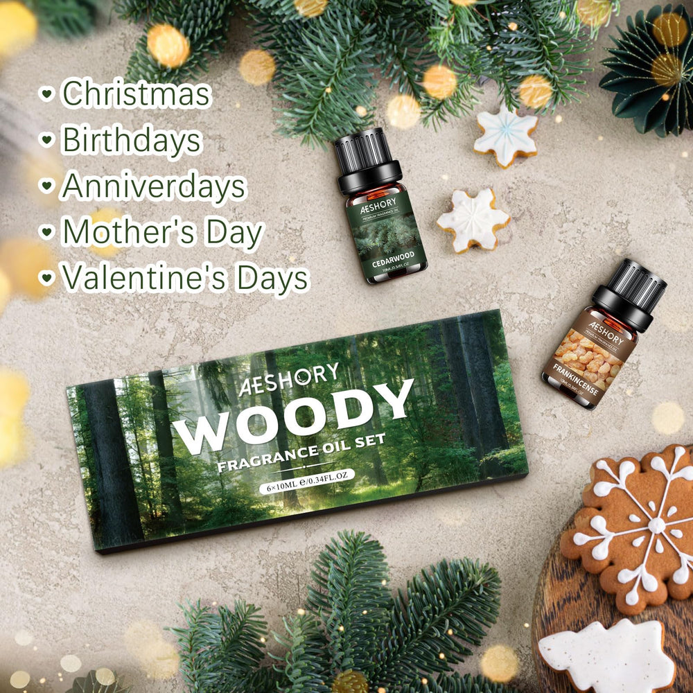 Aeshory coleccion madera 10ml para perfume artesanal y difusor.