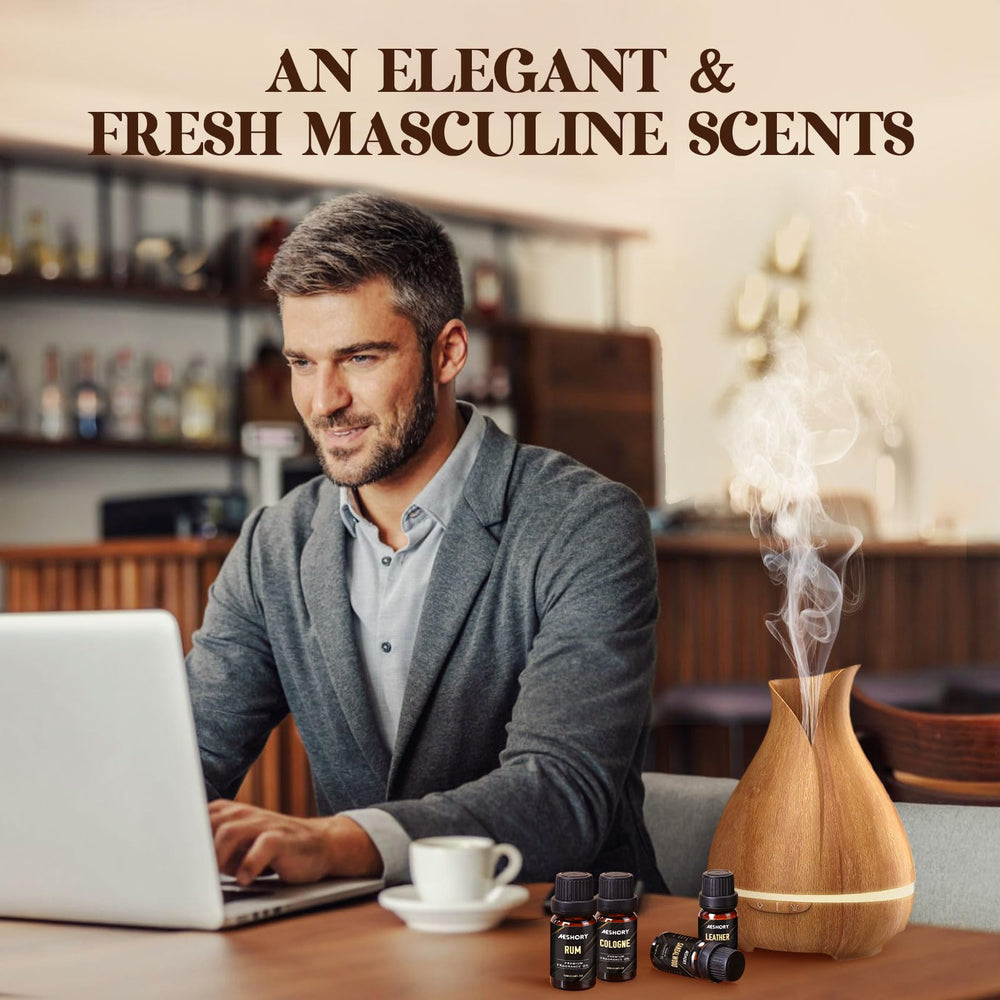 Aeshory sweet tobacco oil bottle with cozy, rich fragrance for blends.