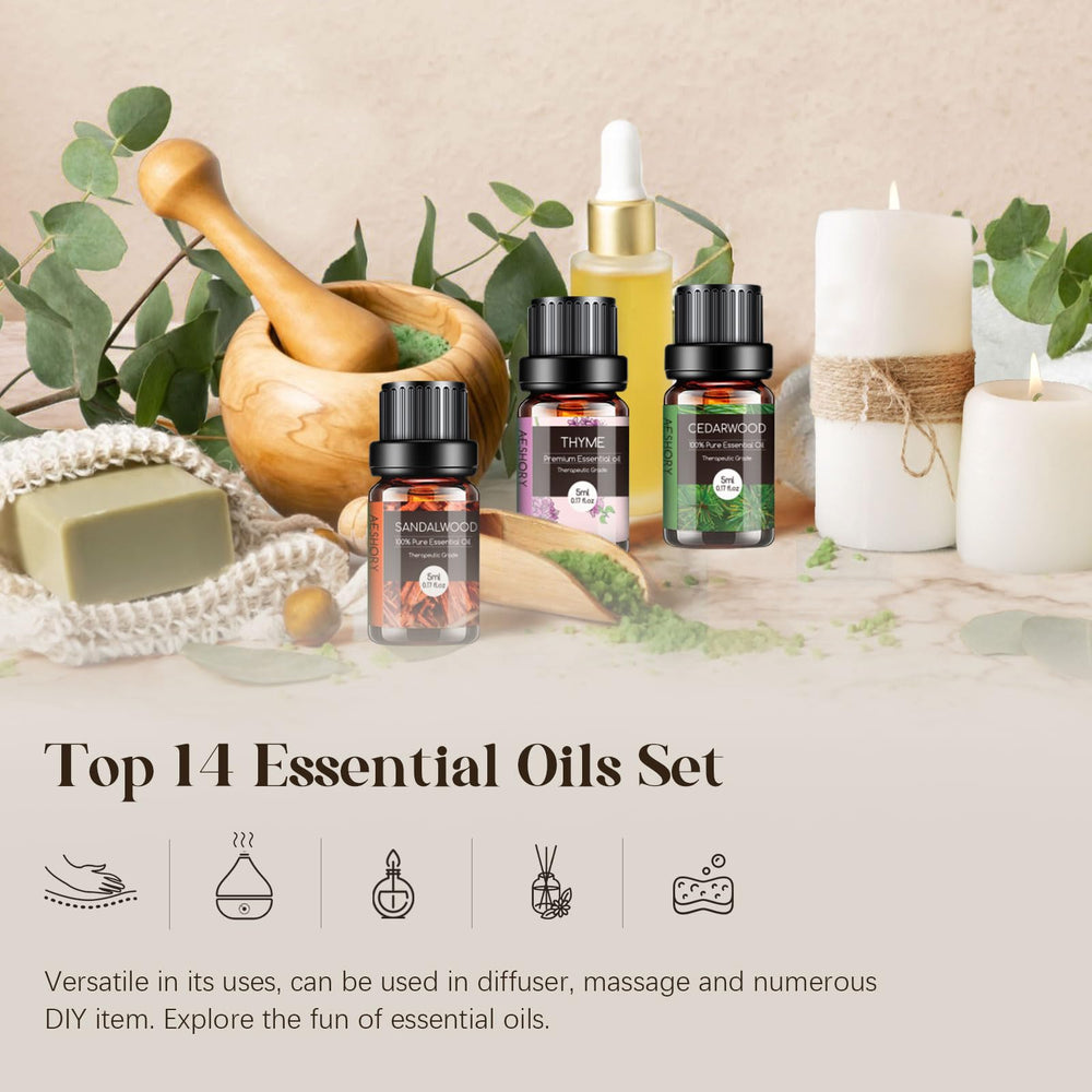 Aeshory Frankincense resin bottle suggesting calming scent for meditation spaces