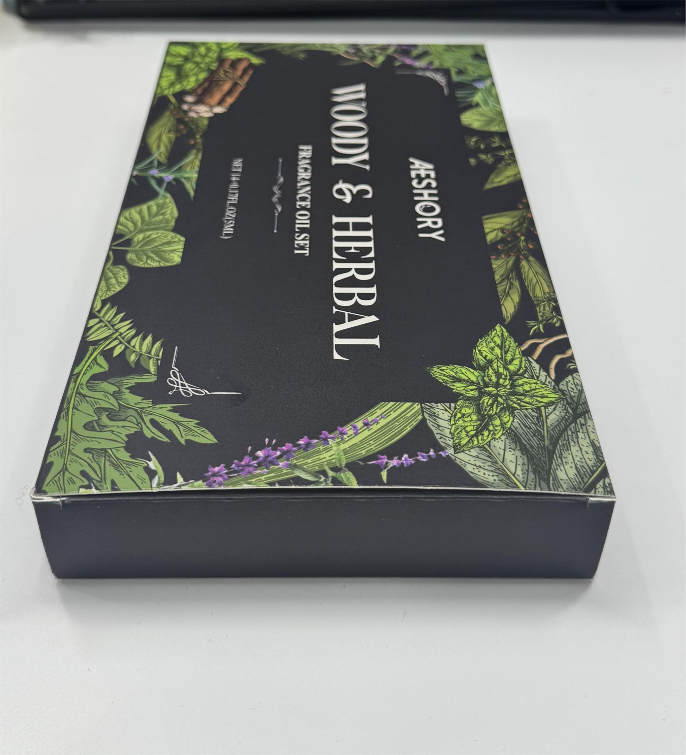 Aeshory Vetiver drops adding grounding notes to diffusers and baths
