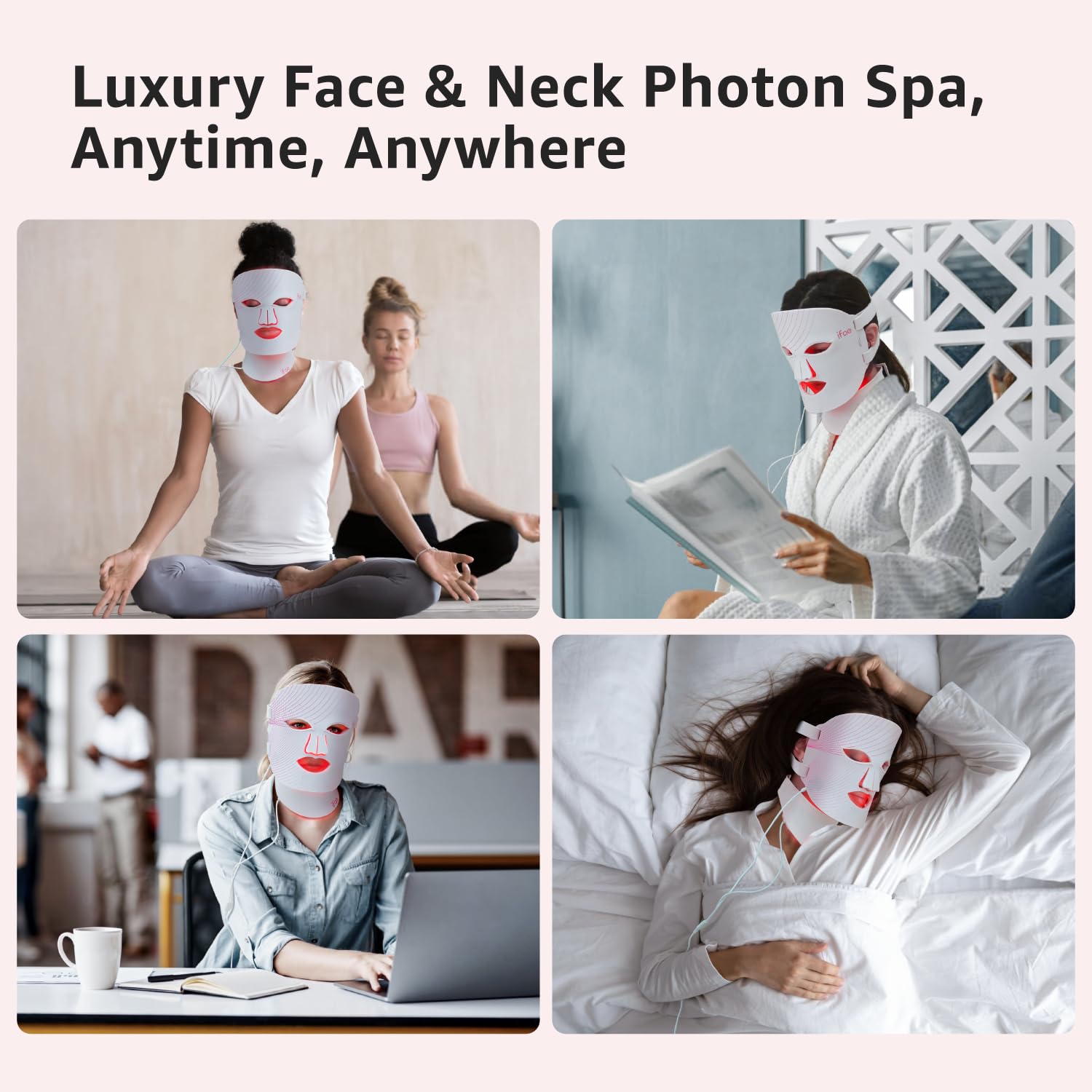 Aesthifae red light mask packaging presents a premium gift option.