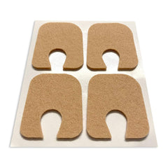 Aetna adhesive callus pad side view softens pressure on the toe area.