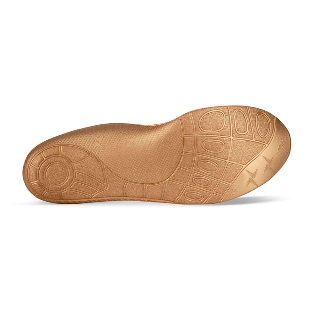 Aetrex L600 in walking shoes highlighting lightweight support