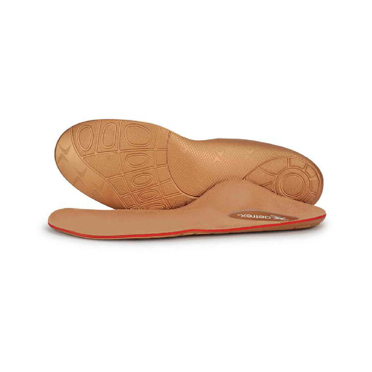 Aetrex L600 memory foam insole close-up showing plush cushioning