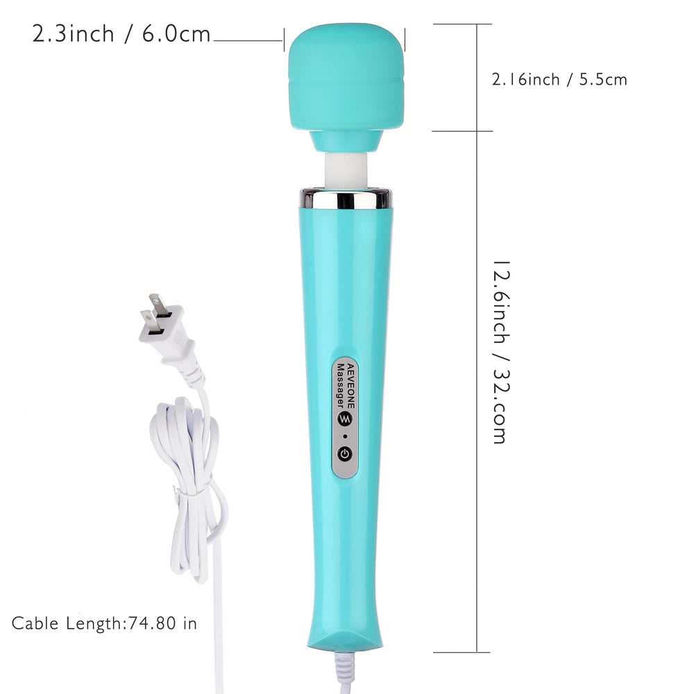 AEVEONE soft silicone head removable for easy cleaning and comfortable sessions.