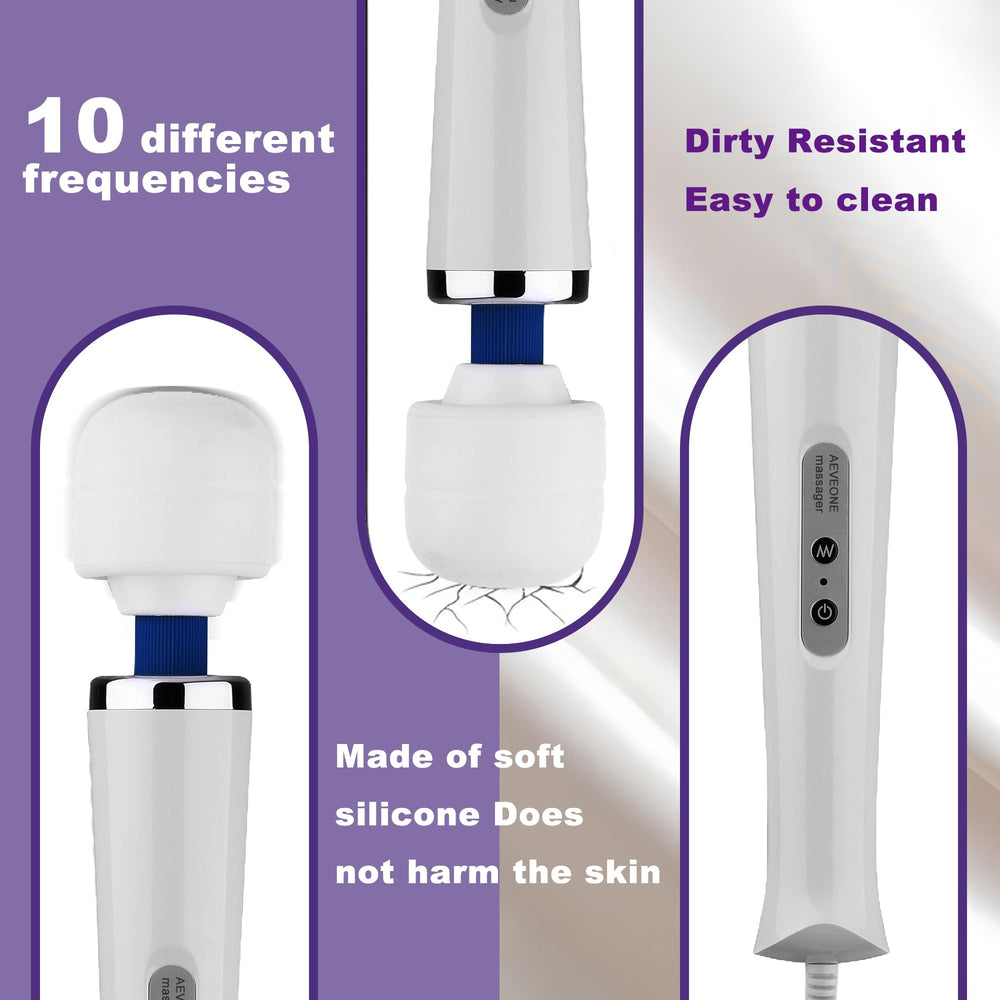 AEVEONE massager long cord enables uninterrupted sessions