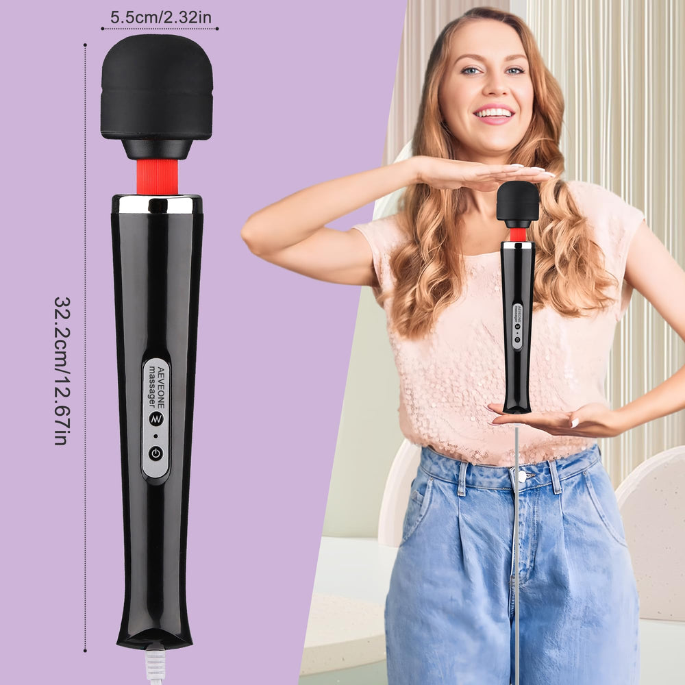 AEVEONE massager with long cord for flexible reach during session