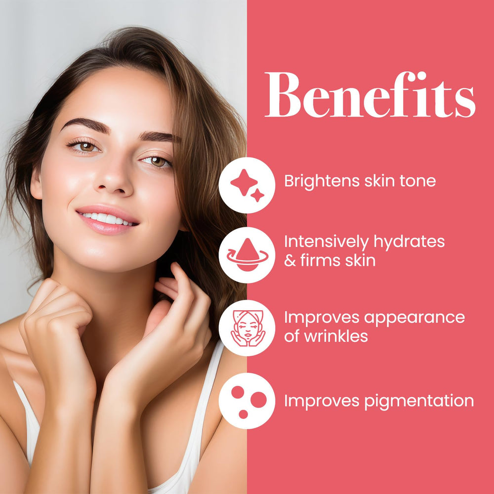 Close-up of AFC Tsubaki Ageless ingredients highlighting marine collagen peptides.