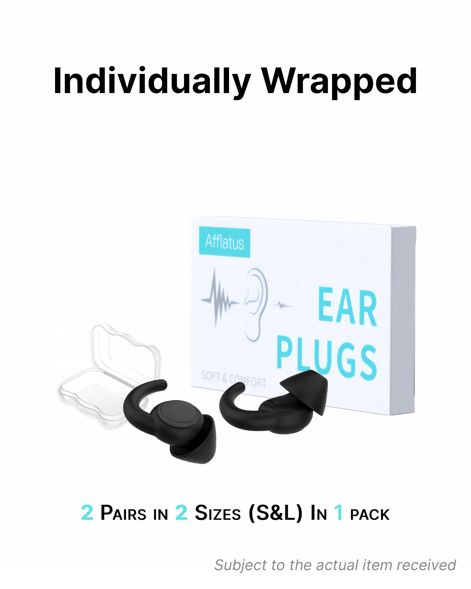 Afflatus ear plugs easy cleaning: simple insertion and maintenance.