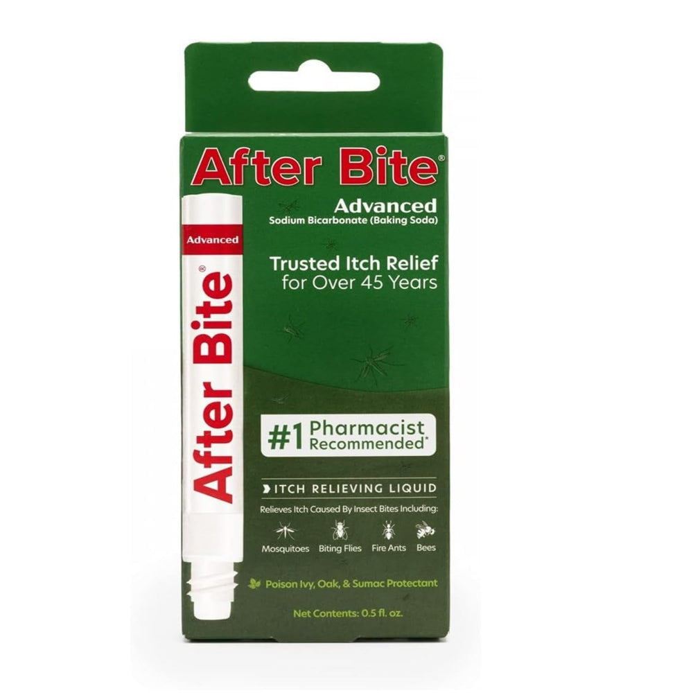 After Bite Itch Eraser pen dispenses fast relief for insect bites on contact.