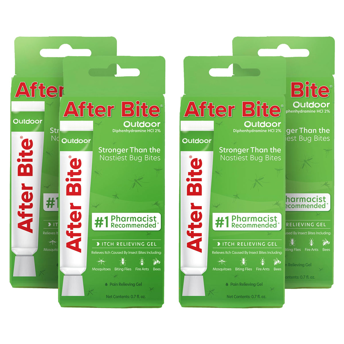 After Bite Outdoor Formula bottle provides portable itch relief for outdoor adventures.