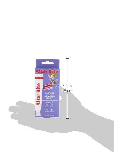 Compact After Bite tube fits in a backpack or purse for on-the-go relief.