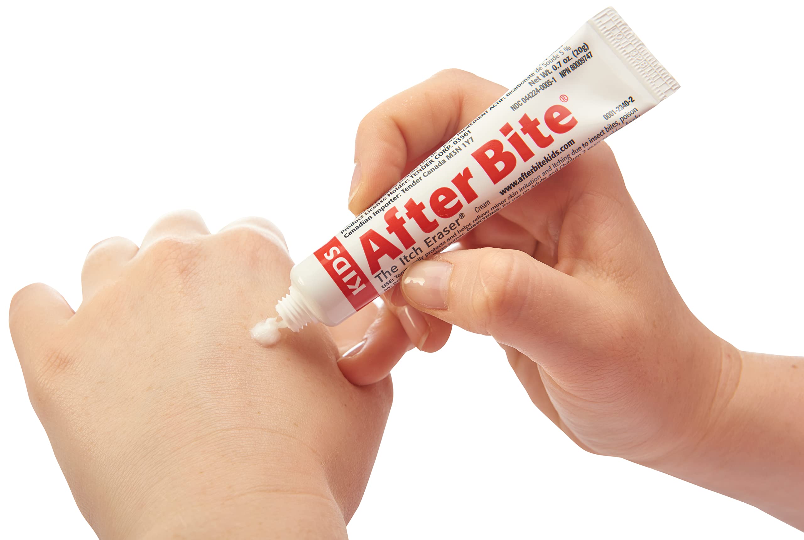 After Bite Treatment-Kids easy-application cream covers large areas quickly.