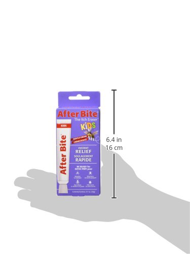 After Bite Treatment-Kids natural blend moisturizes skin with aloe vera and tea tree oil.