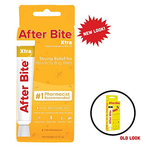 After Bite Xtra, fórmula gel con amoniaco y bicarbonato para alivio.
