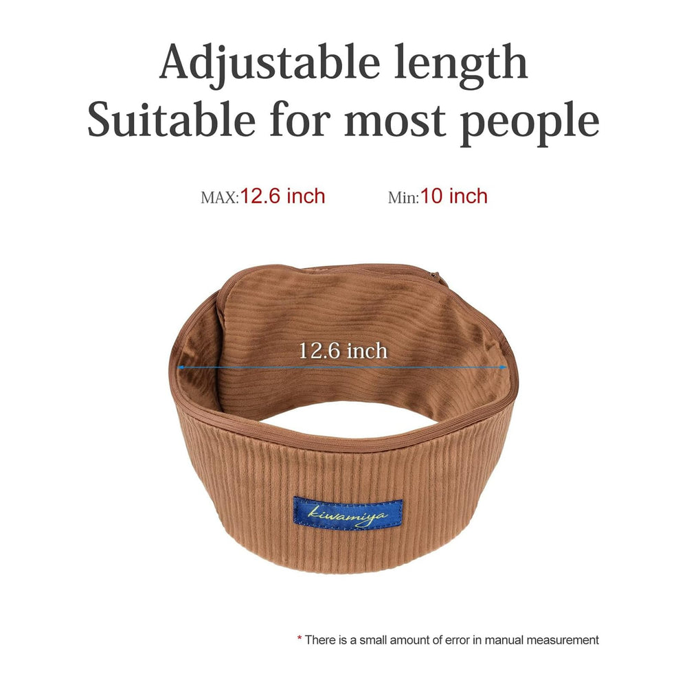 AFUNSO head massager coral fleece cover offers soft, skin friendly comfort