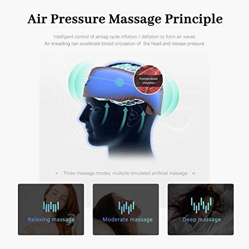 AFUNSO head massager portable design emphasizes lightweight travel readiness