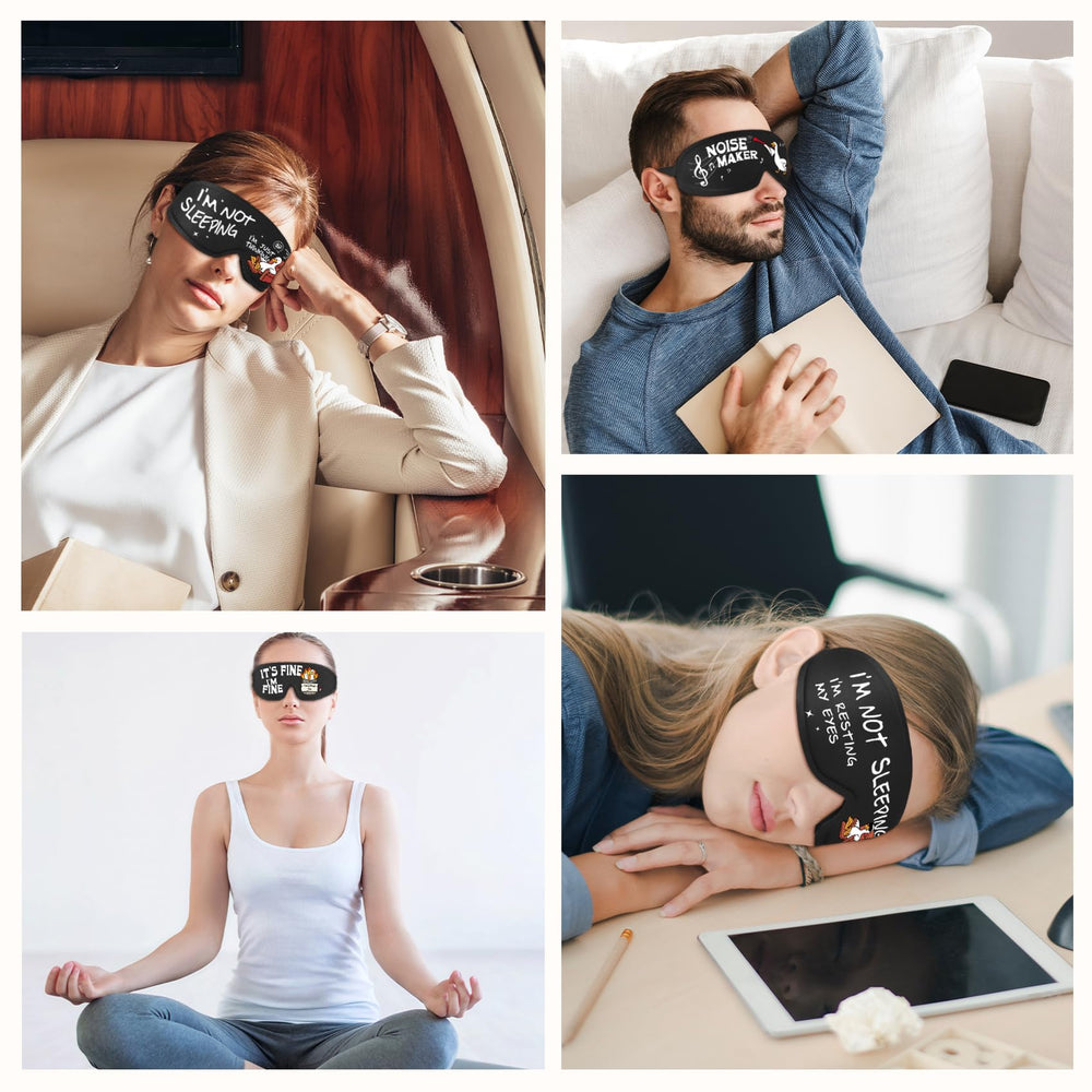Aganmi night-shift friendly eye mask helps maximize rest during irregular schedules.