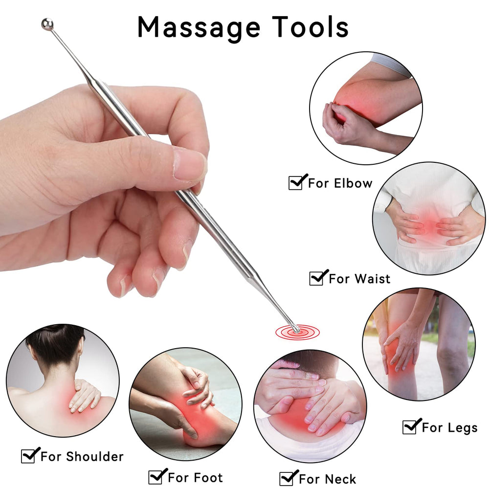 Agatige face acupressure pen for precise skin-friendly massage