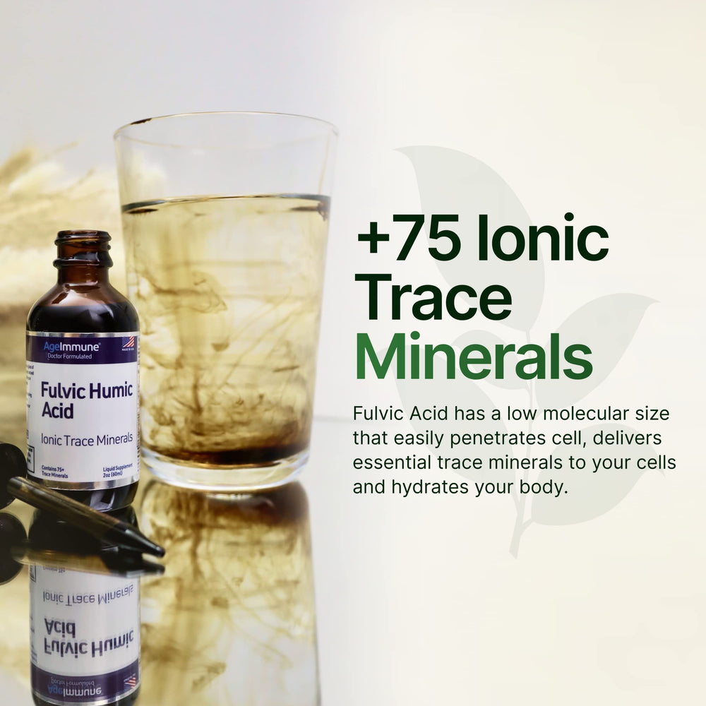 AgeImmune Trace Mineral Blend helps maintain everyday mineral balance.