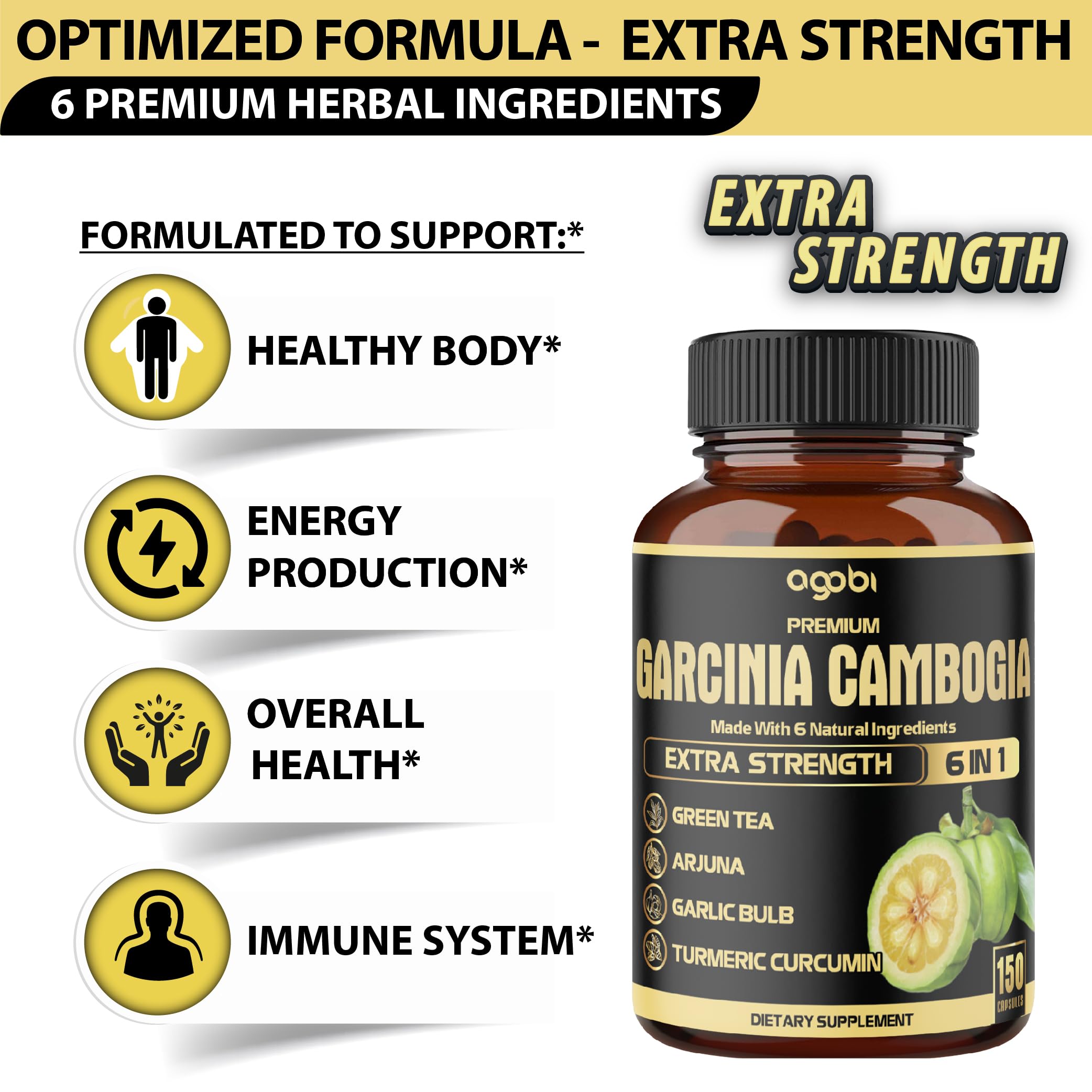 Agobi Arjuna powder capsule closeup suggests body balance and daily vitality