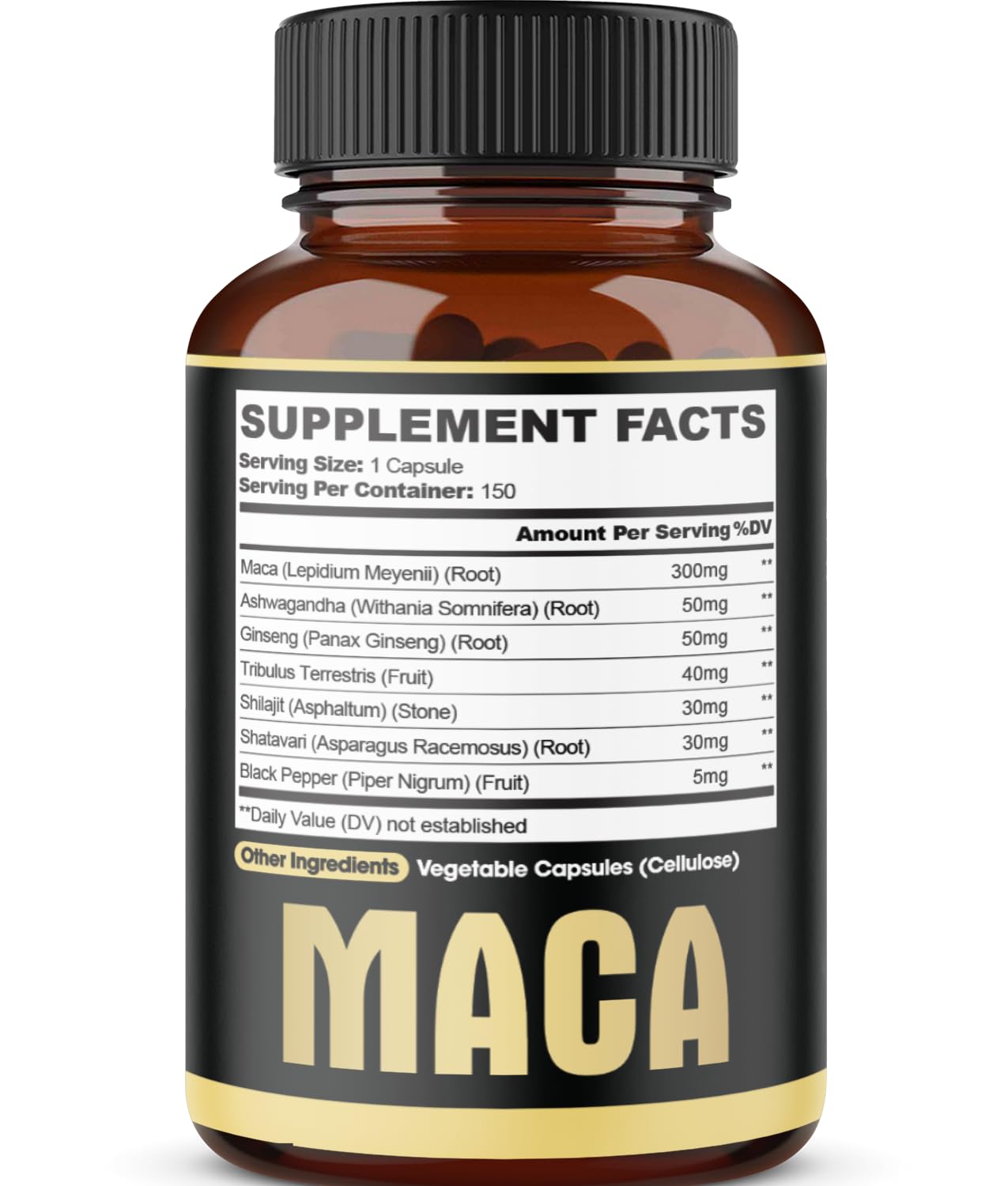 Agobi vegan gluten-free capsules label emphasizes inclusive dietary choices.