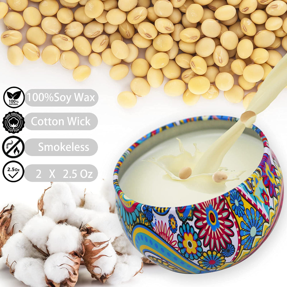 AGOL travel-friendly tin candles offer portable fragrance on the go.