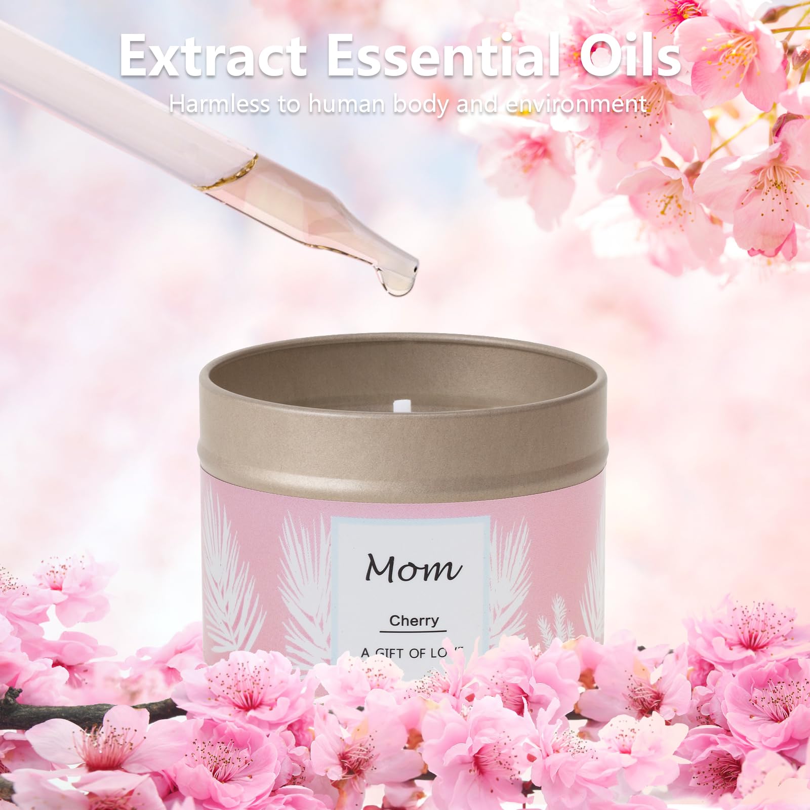 AGOL cherry blossom jar offers uplifting fragrance for cozy evenings