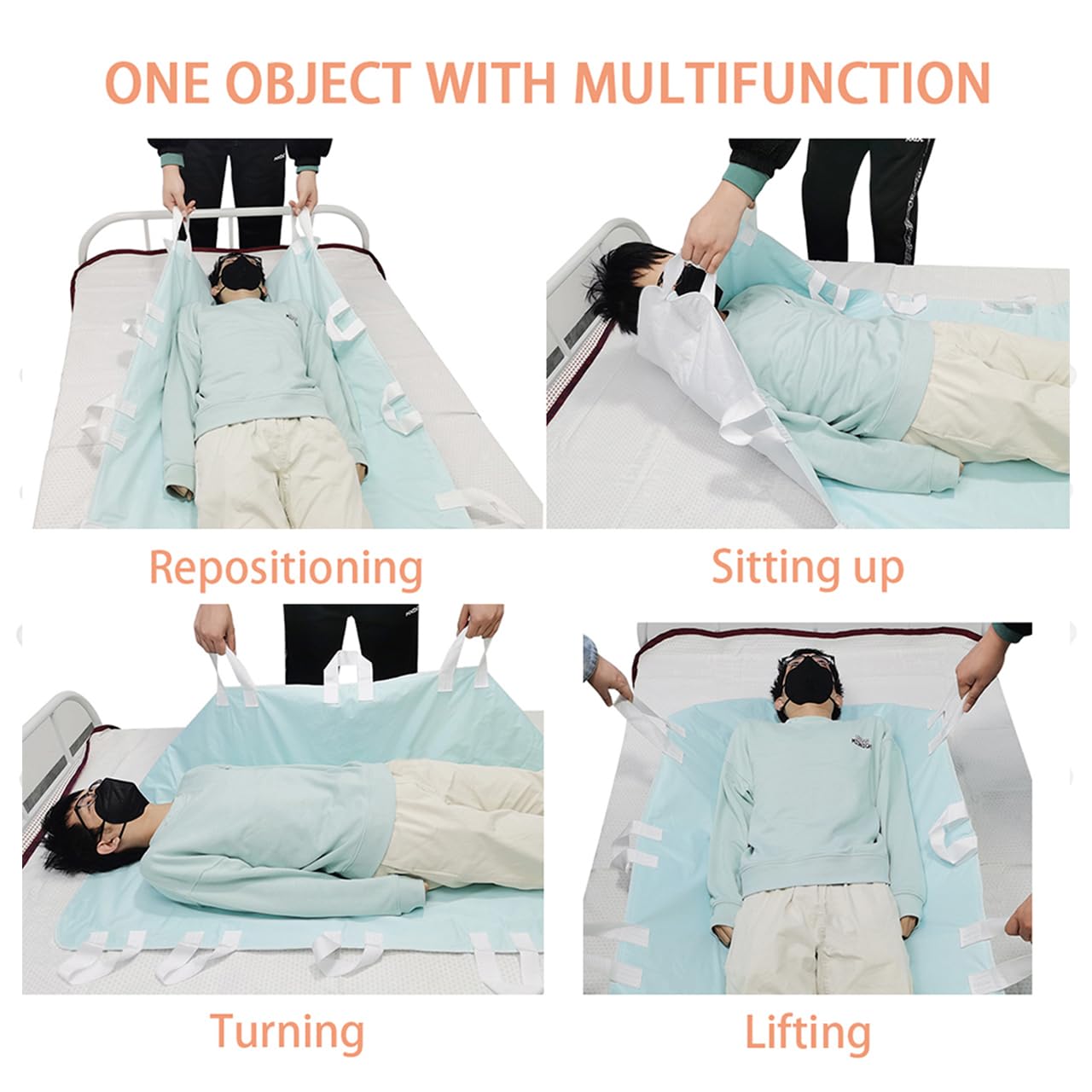 AGOOLIIU washable bed pad is simple to clean and reuse.
