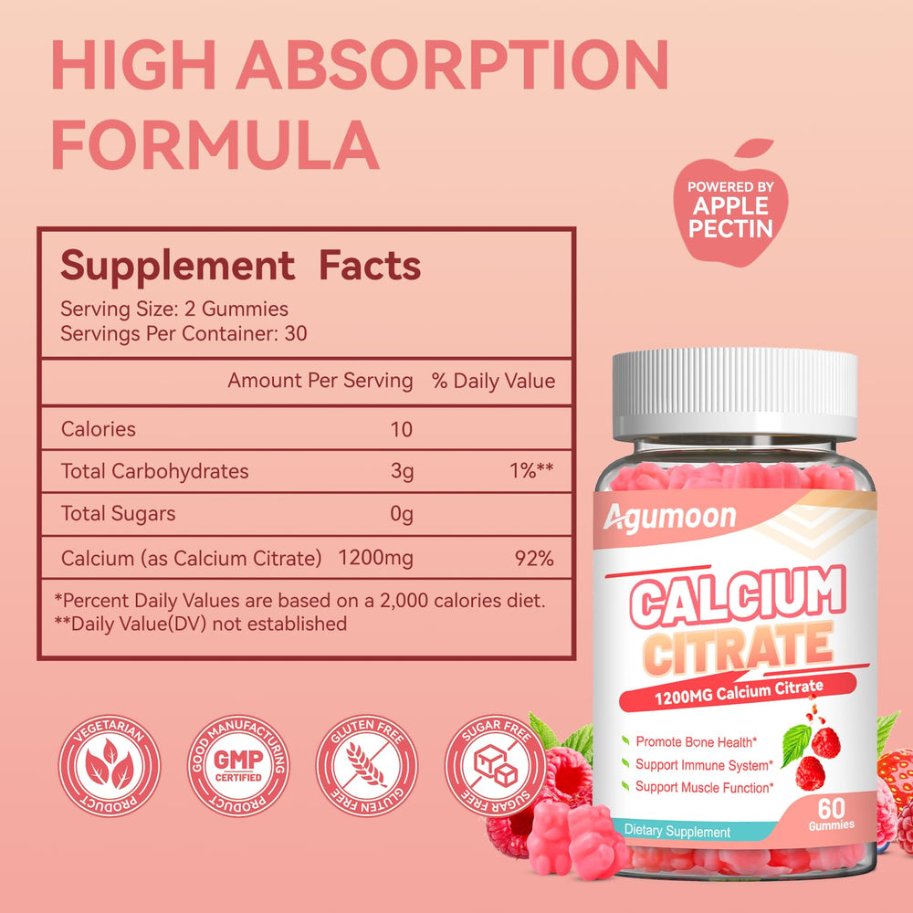 Agumoon Soft-chews closeup highlighting gelatin-free, vegan formula.